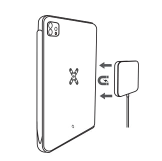 Magnetic Wireless Charging Stand for iPad